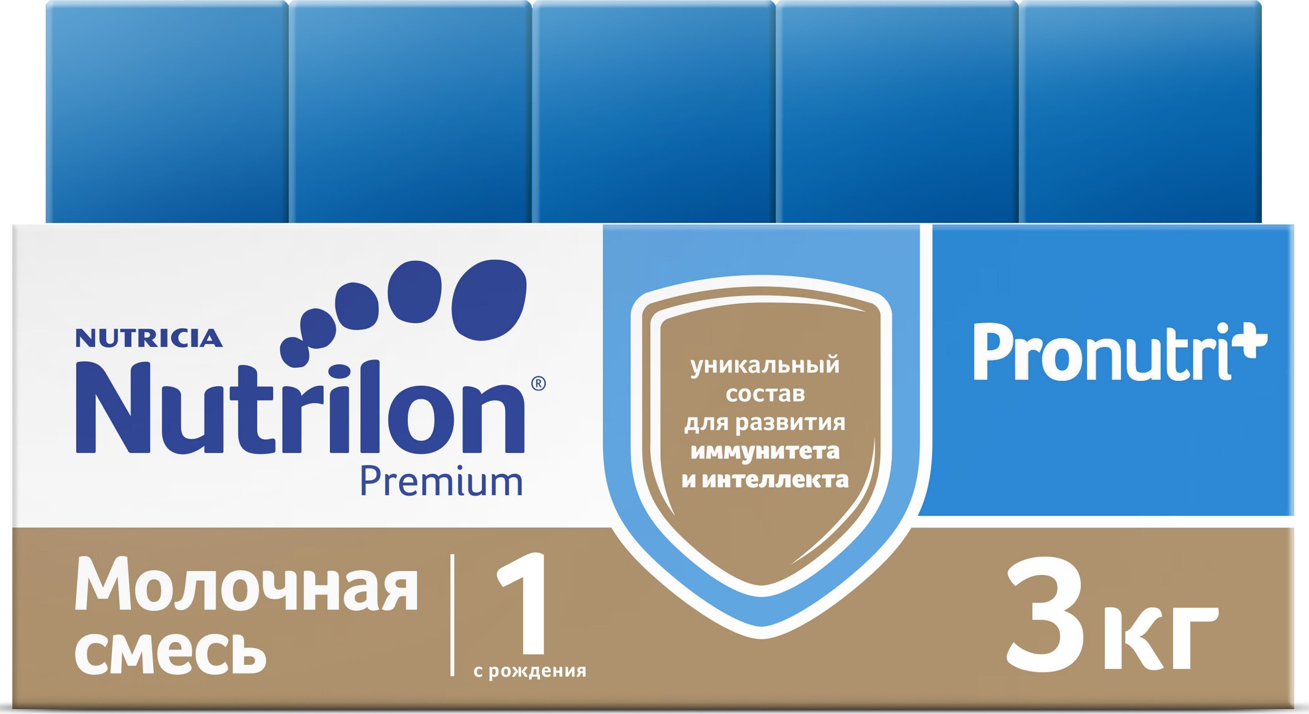 Молочная смесь Nutrilon Премиум 1, 3000 г — купить в интернет-магазине ...