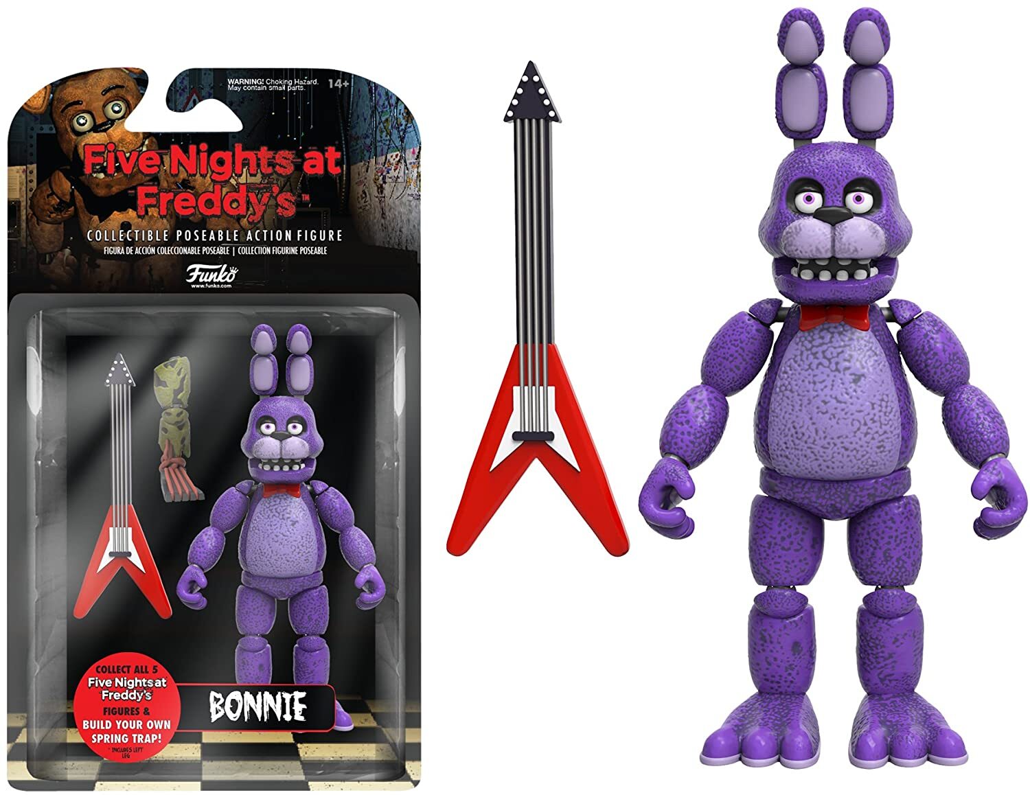 Бонни подвижная фигурка ФНАФ (Bonnie FNAF) - купить с доставкой по выгодным  ценам в интернет-магазине OZON (372518439)