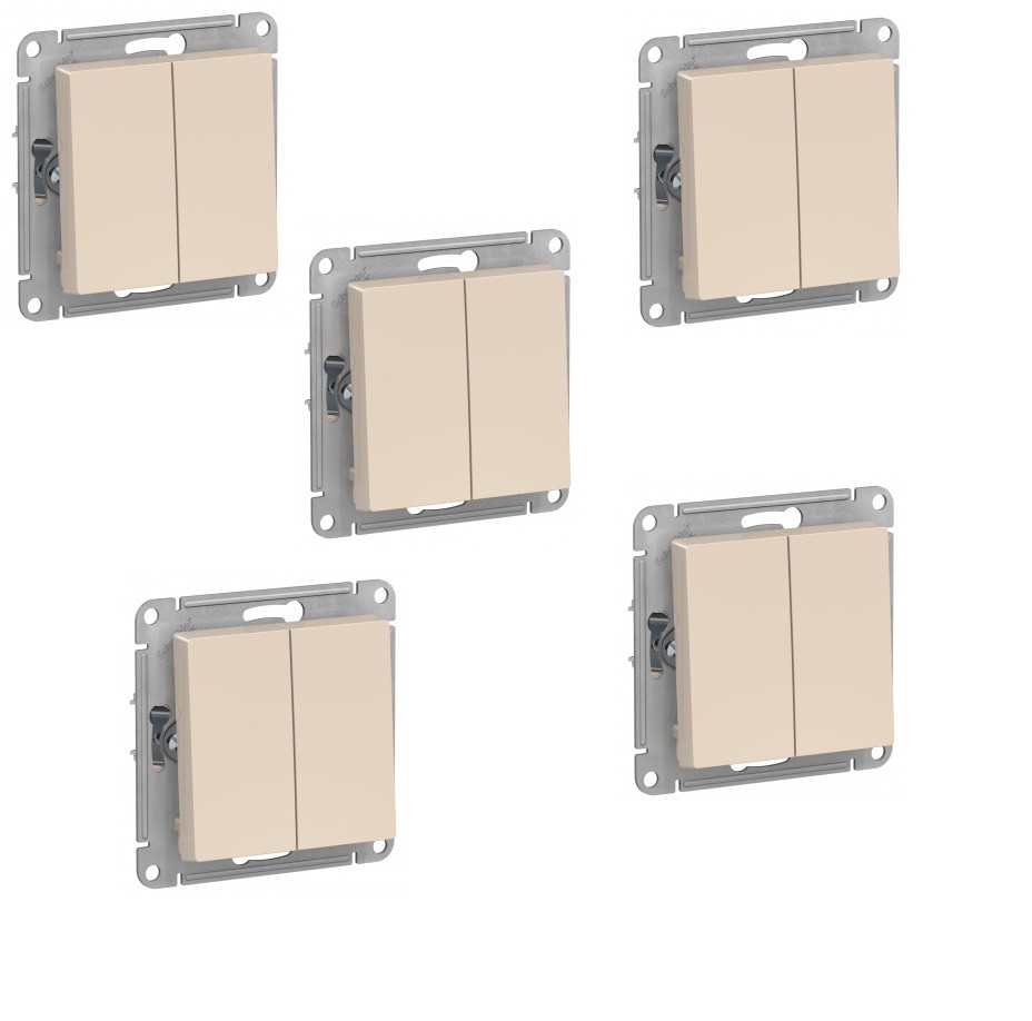 Systeme electric atlasdesign. Выключатель Schneider Electric Atlas Design бежевый. Выключатель Schneider Electric atn000251 10 a бежевый