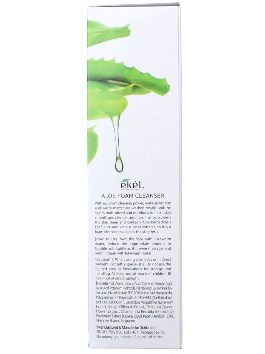 Пенка ekel aloe. Ekel Foam Cleanser Aloe пенка для умывания алоэ 100мл. Ekel пенка для умывания с экстрактом алоэ Aloe Foam Cleanser.