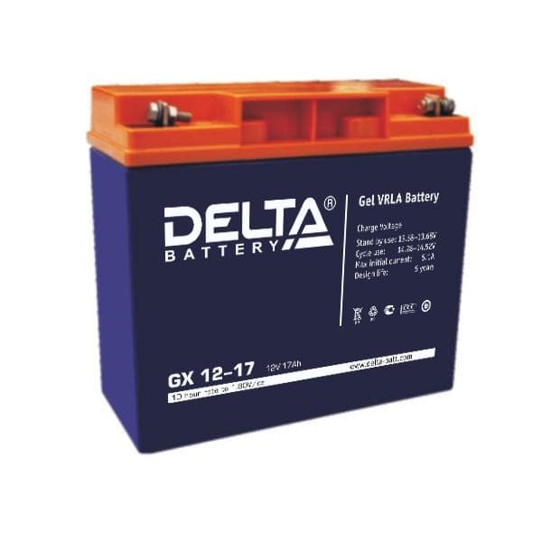 Аккумуляторная батарея Delta Battery GX 12-17