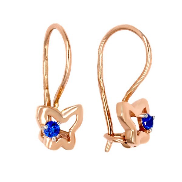 Купить Золотые Серьги Детские В Краснодаре