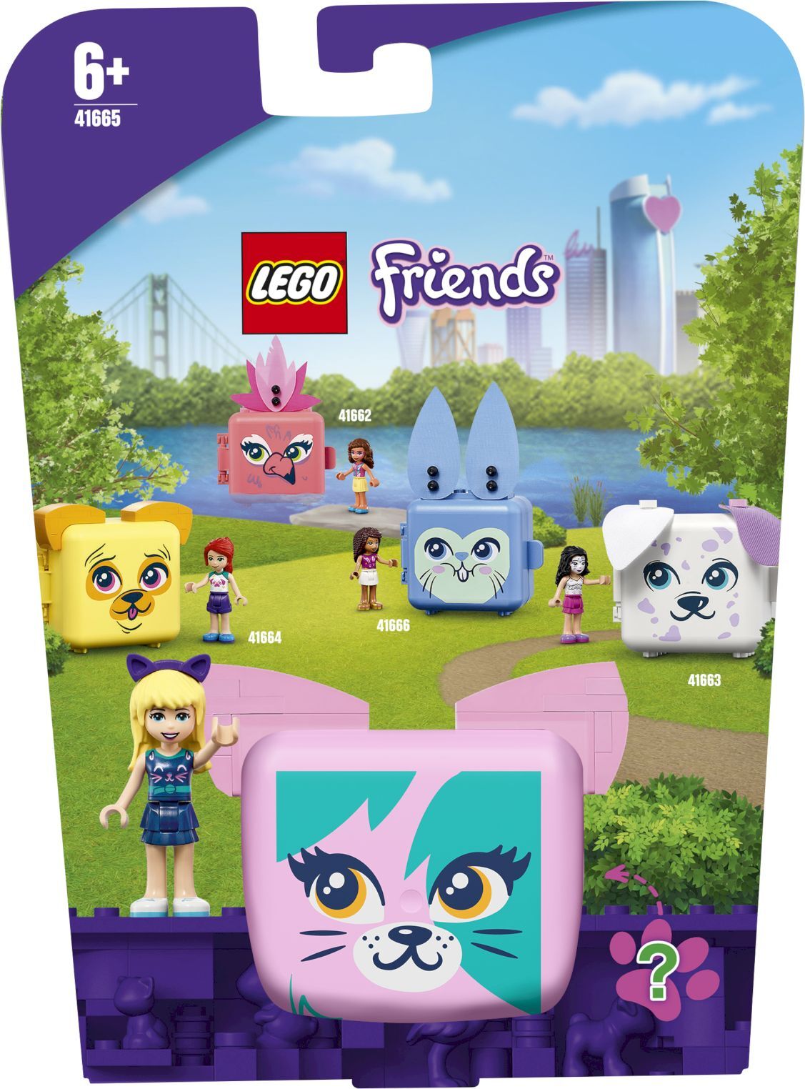 Конструктор LEGO Friends 41665 Кьюб Стефани с котёнком — купить в ...