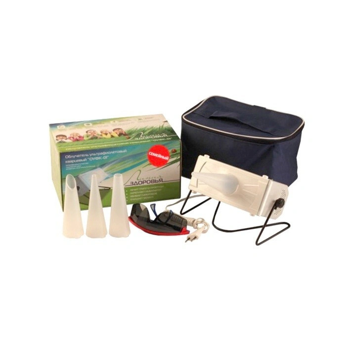 Облучатель ультрафиолетовый кварцевый ОУФК-01 "Солнышко" (лампа ДРТ-125, лампа Д