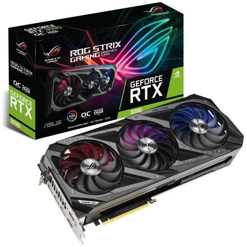 Видеокарта GeForce RTX 3090, 24 ГБ GDDR6X - купить по низким ценам в ...