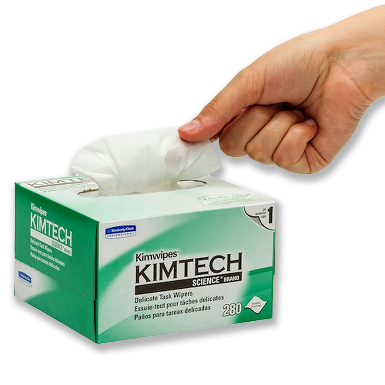 Салфетки безворсовые для чистки оптики KIMWIPES KIMTECH (280ШТ)