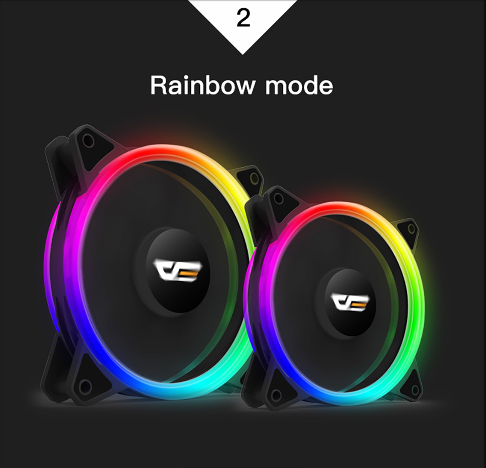 Кулер darkFlash DR12 Pro для ЦП, 120 мм 