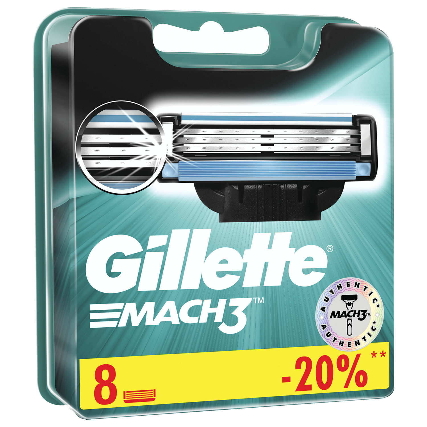 Фото gillette mach3