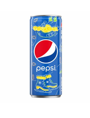 Пепси, напиток Pepsi безалкогольный газированный ж/б 0,33л 24шт ...