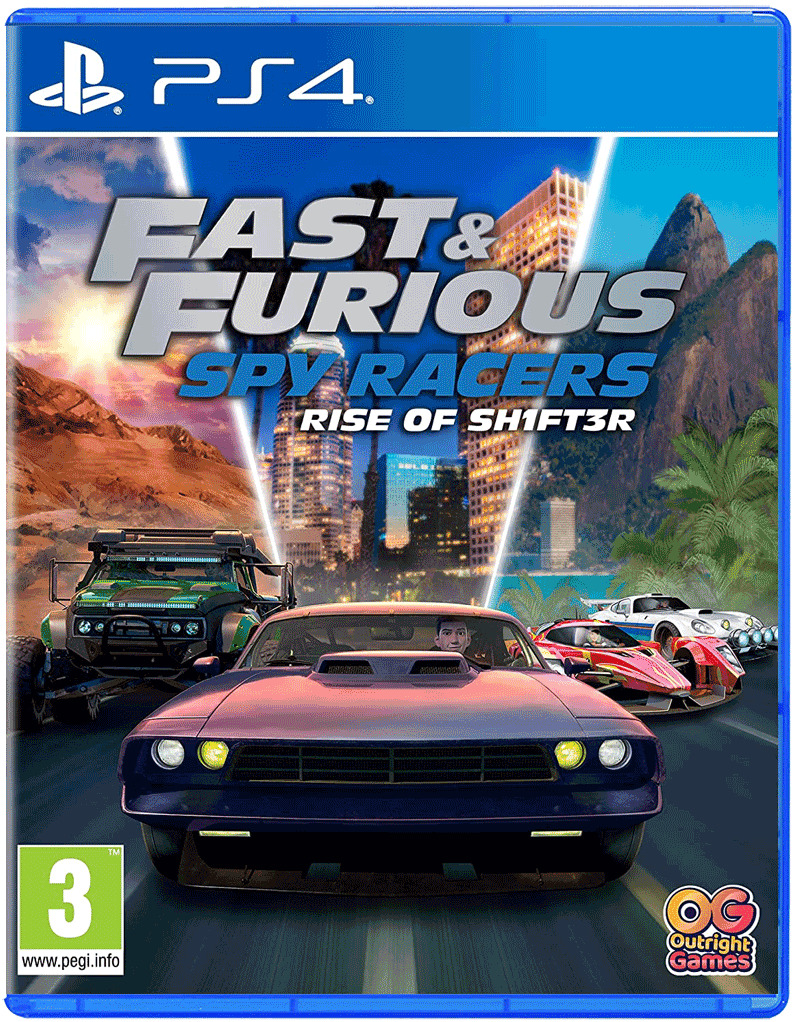 Игра Fast And Furious: Spy Racers - Rise Of SH1FT3R (PlayStation 4, Русская  версия)