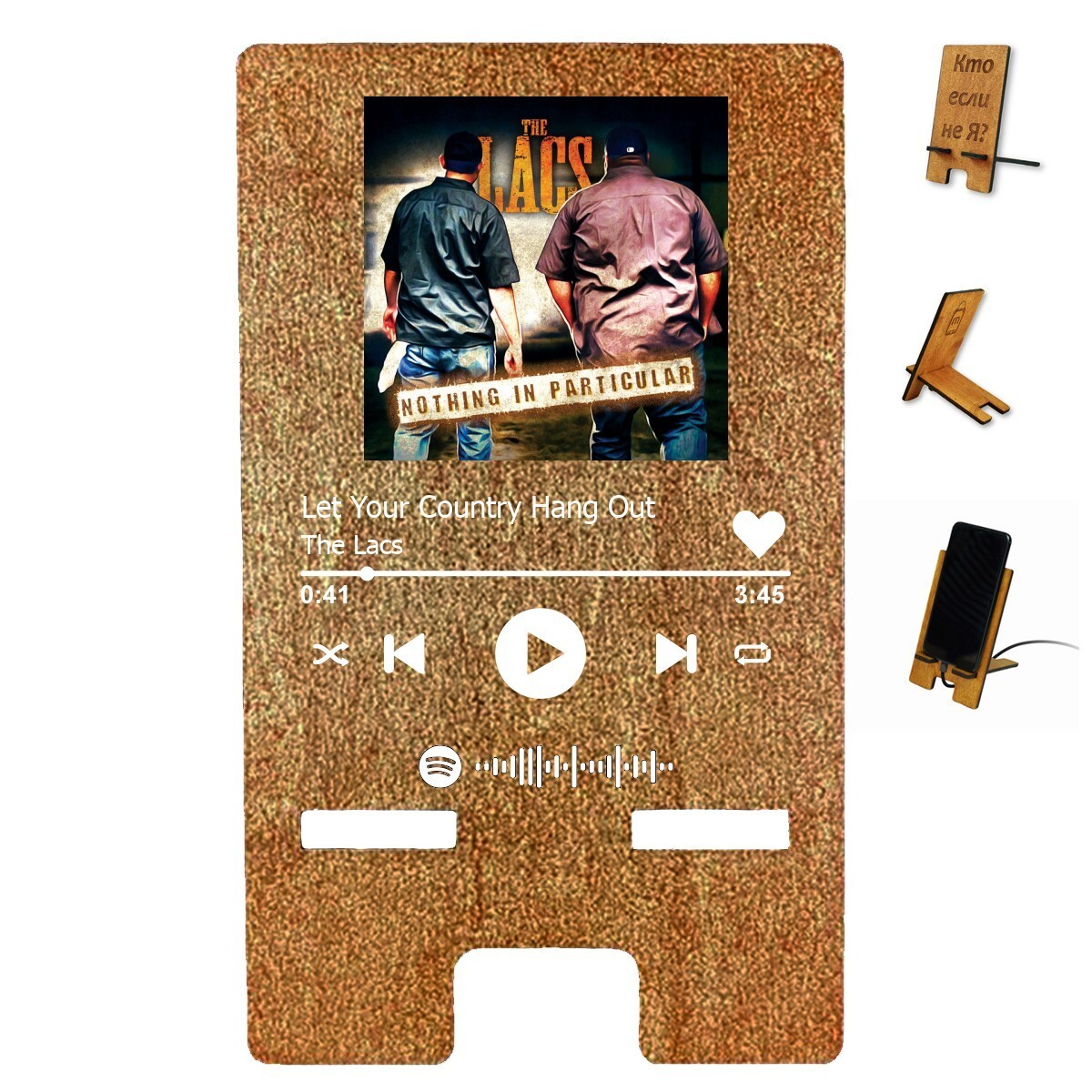 Spotify постер, подставка для смартфона, планшета, The Lacs, Let Your Count...