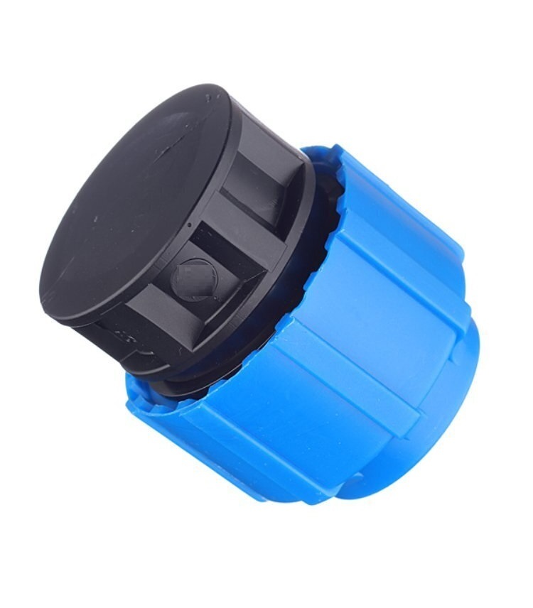 Компрессионная цанговая заглушка для трубы, 32 мм, из полиэтилена ...