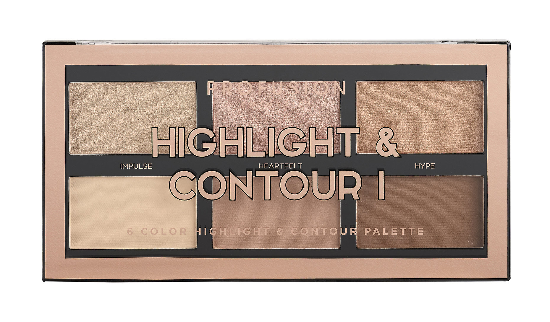 Палетка для контуринга и стробинга / Profusion Highlight & Contour I Palette