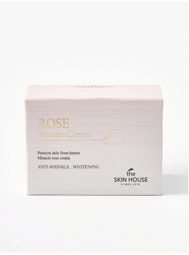 Rose heaven cream anti wrinkle. Антивозрастной крем для лица с экстрактом розы "Rose Heaven", 50мл, the Skin House. Rose Heaven Cream.