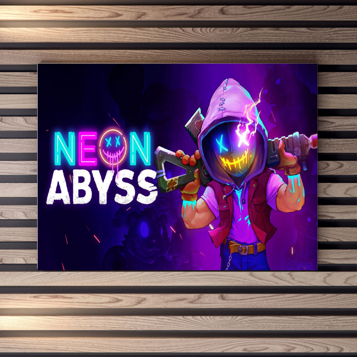 Neon abyss. Неон Абис. Игра Neon Abyss. Неон Эбисс Аргус.