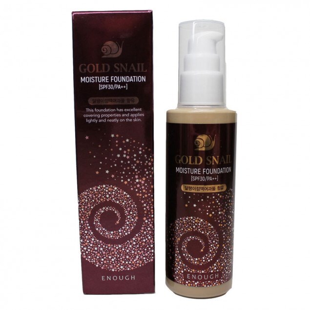 Gold snail тональный. Gold Snail Moisture Foundation #21. Gold Snail тональный крем с улиткой. Enough Gold Snail Moisture Whitening Cream. Enough тональный крем Gold Snail Moisture Foundation SPF 30 100 мл