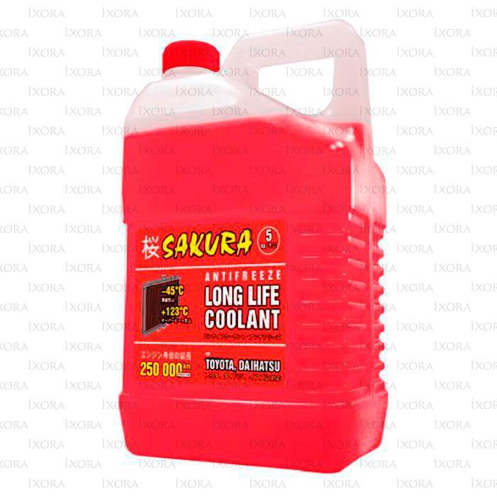 Антифриз Sakura Long life coolant, G12, 5L