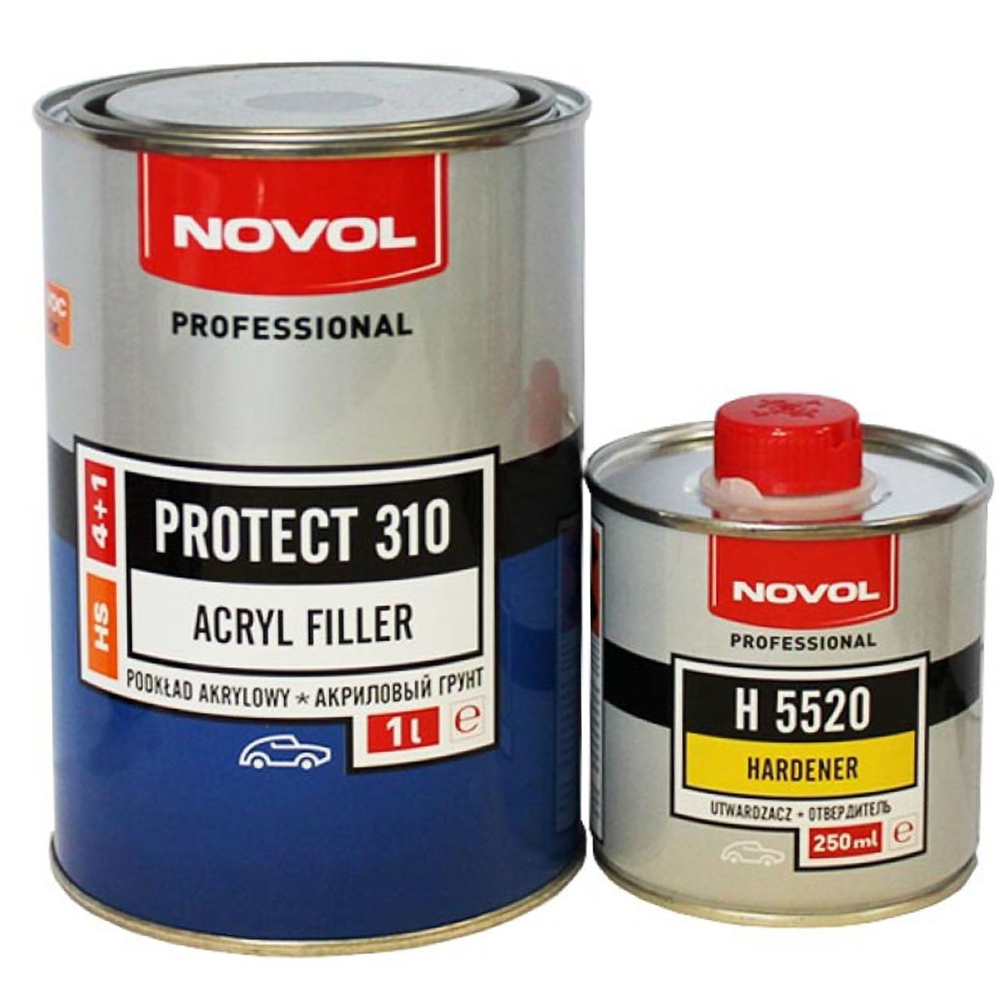 Сколько отвердителя добавлять в грунт. Novol грунт акриловый protect 300. novol 330. грунт novol protect 310. грунтовка для автомобиля novol protect 300.