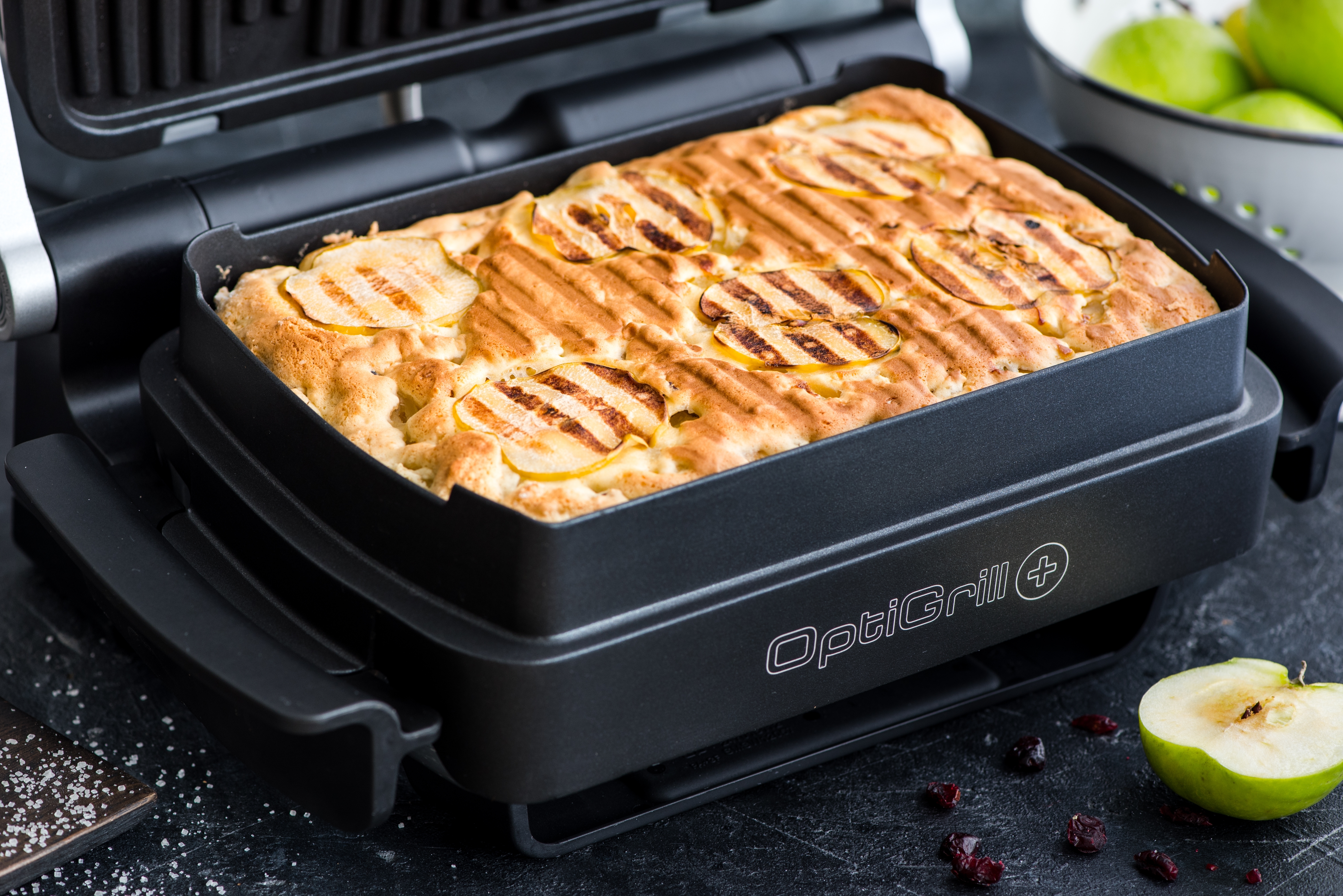 Электрогриль Tefal Optigrill+ XL С насадкой-противнем gc724d12