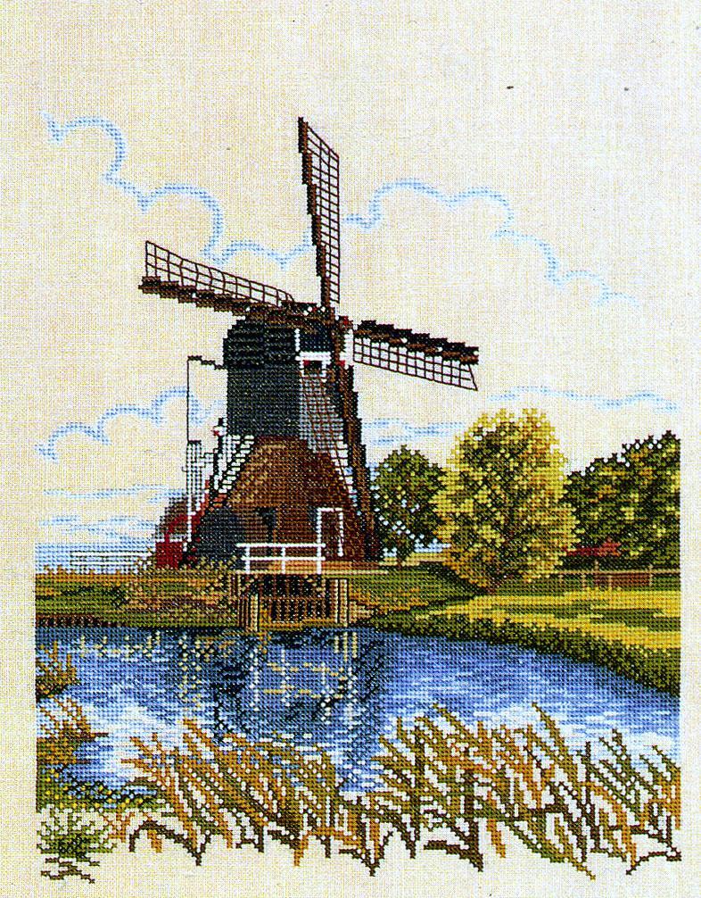 Схемы вышивки мельница. Вышивка крестом водяная мельница Мережка. Виллер мельница набор для вышивания. Моне заанданские мельницы набор для вышивания крестиком. Мережка набор водяная мельница вышитый.