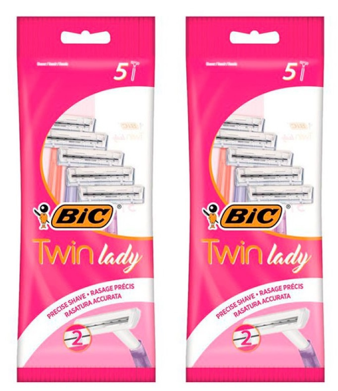 Станки для бритья bic twin lady