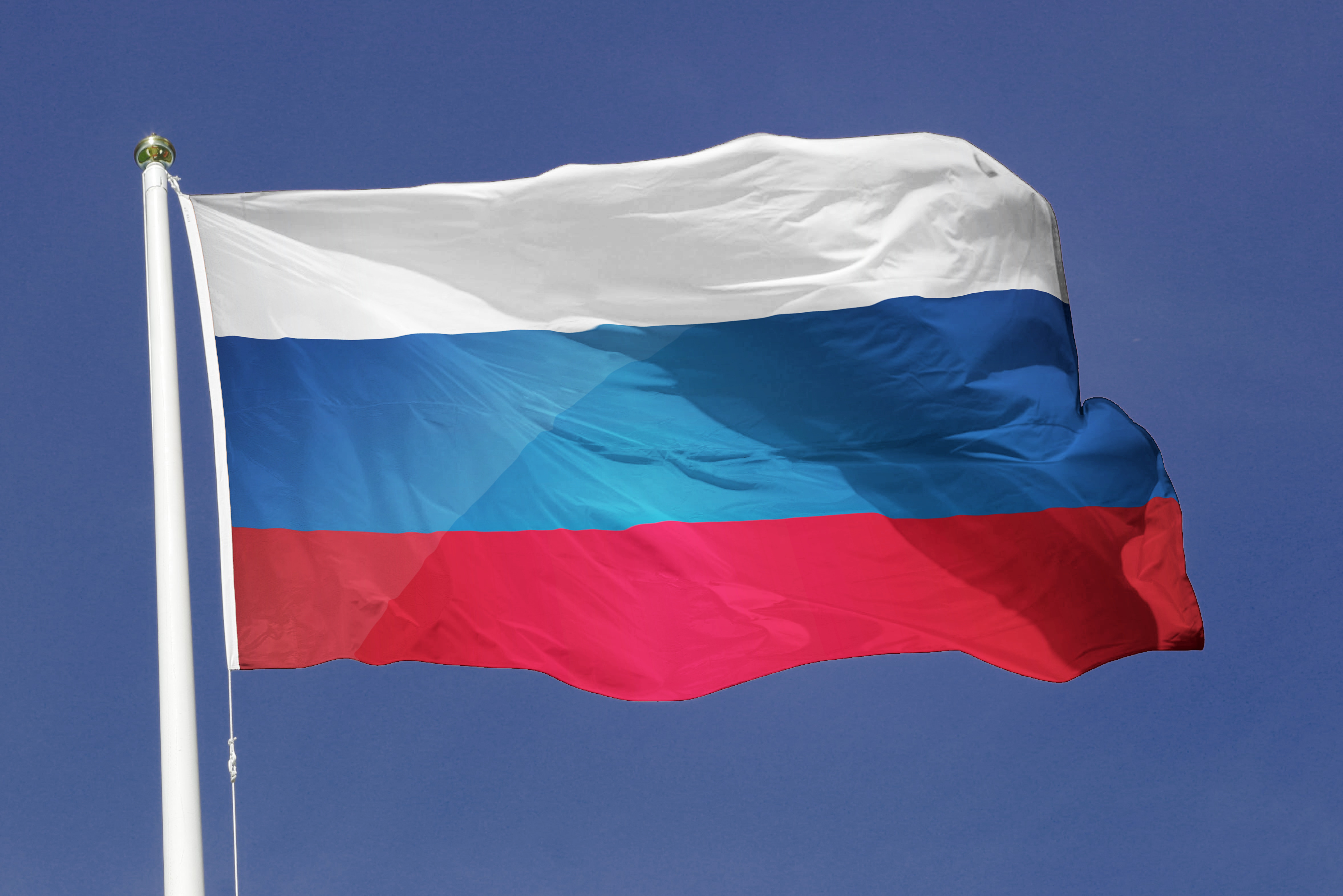 Флаг России на задний фон