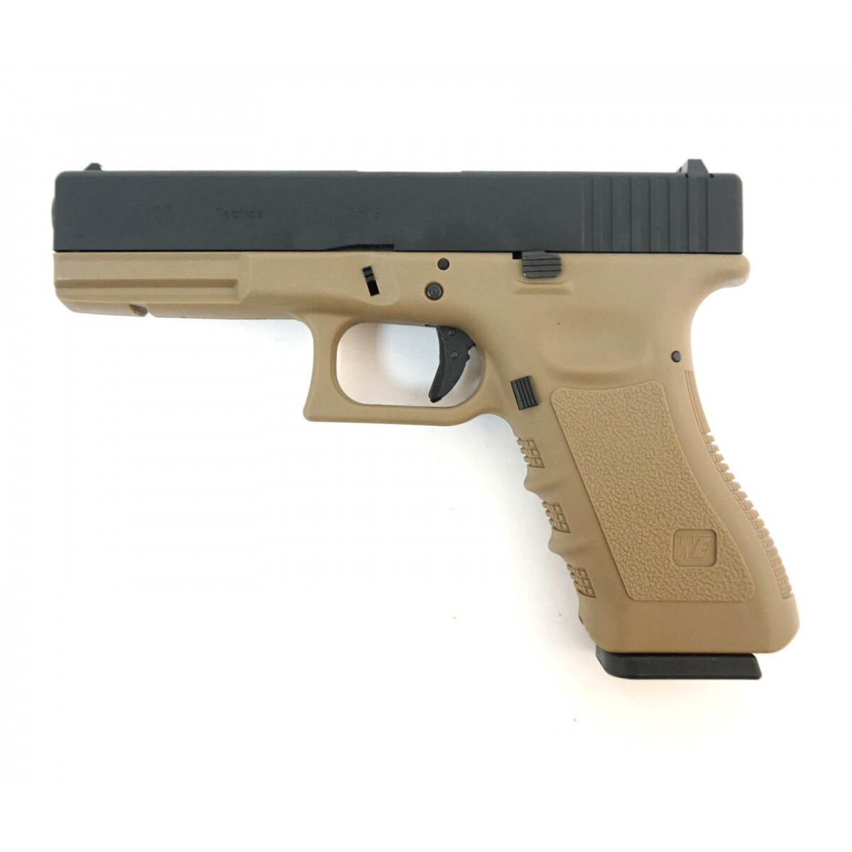 Страйкбольный пистолет WE Glock-17 Gen.3 Tan (WE-G001A-TAN)