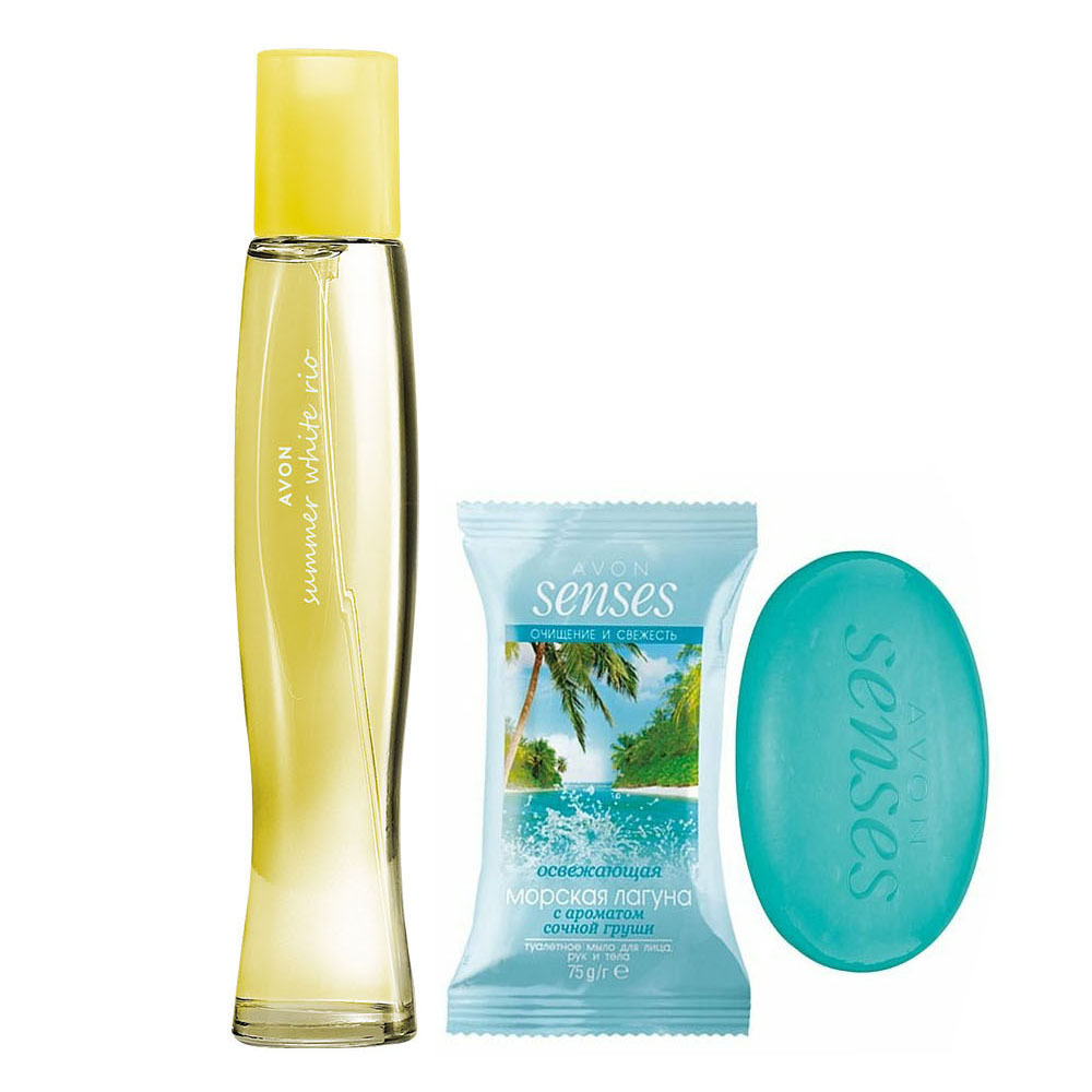 Summer white rio. Духи Avon Summer White Rio. Туалетная вода Рио Рио. Духи Rio Rio.