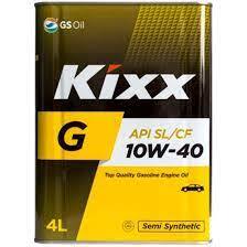 Kixx G 10W-40 Масло моторное, Полусинтетическое, 4 л