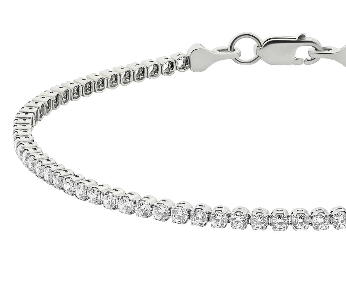 Sansi Jewelry Браслет Серебро родированное 925 пробы купить на OZON по низкой цене (268604729)