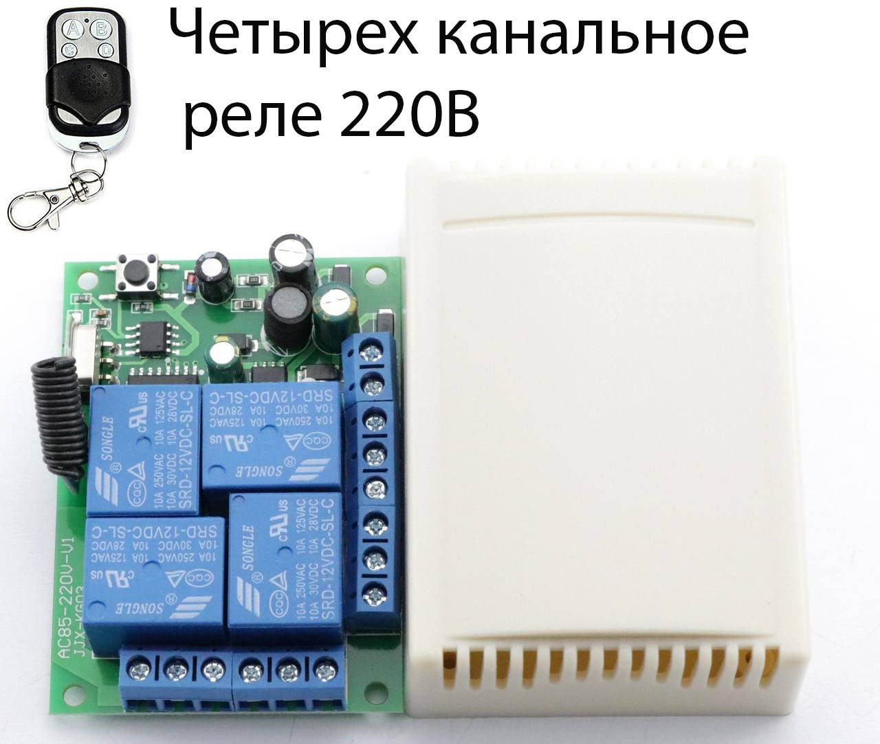 Радио Реле 220в С Пультом Купить Ульяновск