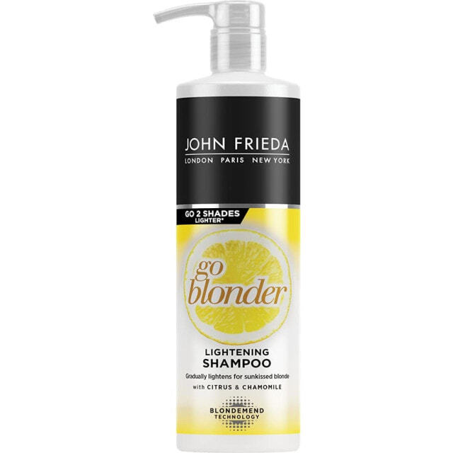 Blonde conditioner. John Frieda бальзам для волос. John Frieda go blonder. Шампунь go blonder. Термозащита для волос John Frieda.