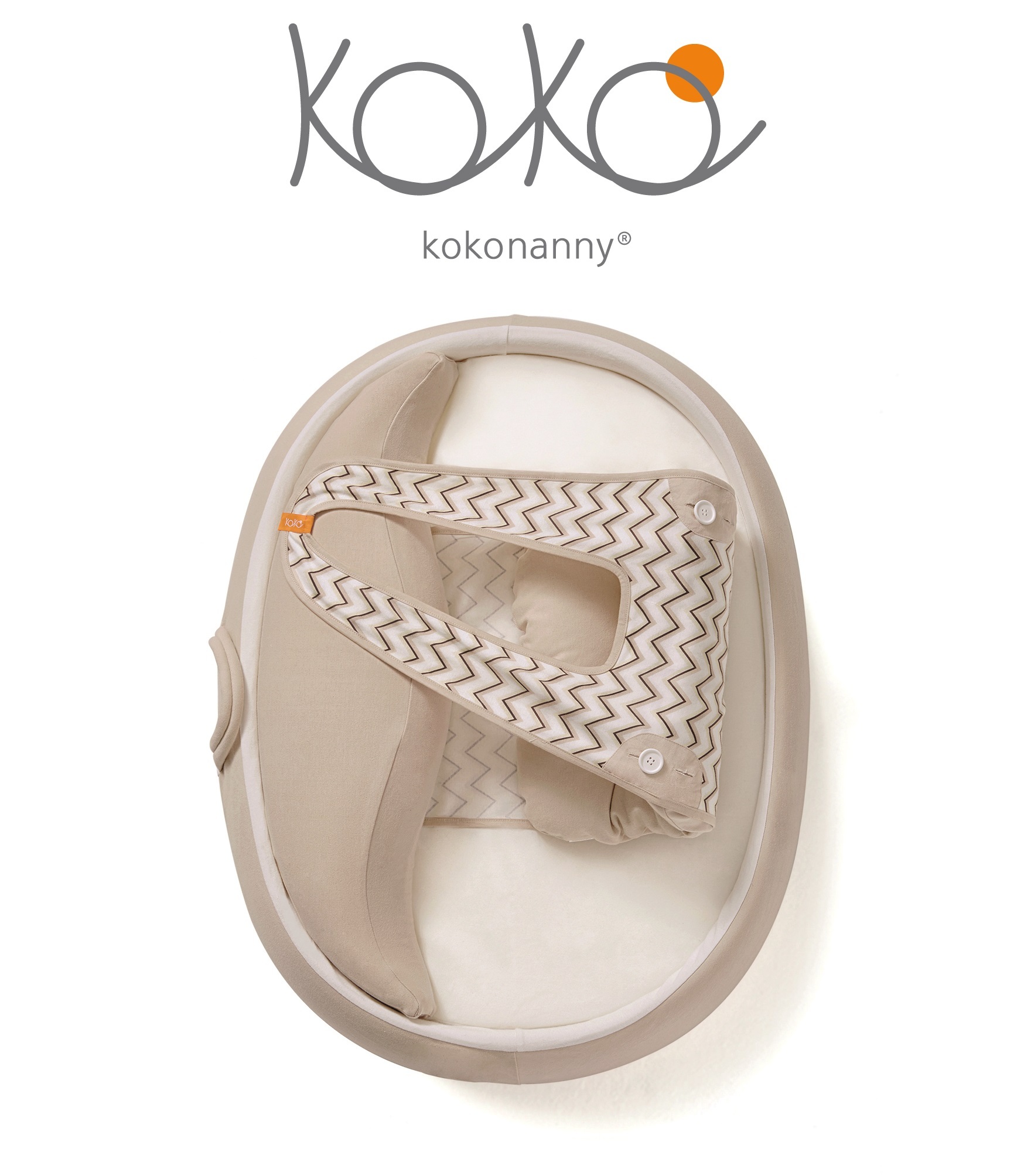 ココナニー kokonanny ブルー kokonanny ベビーベッド 交換用 カバー