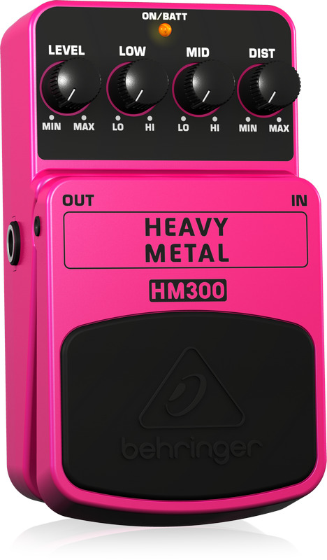 Behringer HEAVY METAL HM300 педаль "хэви метал"-дисторшн