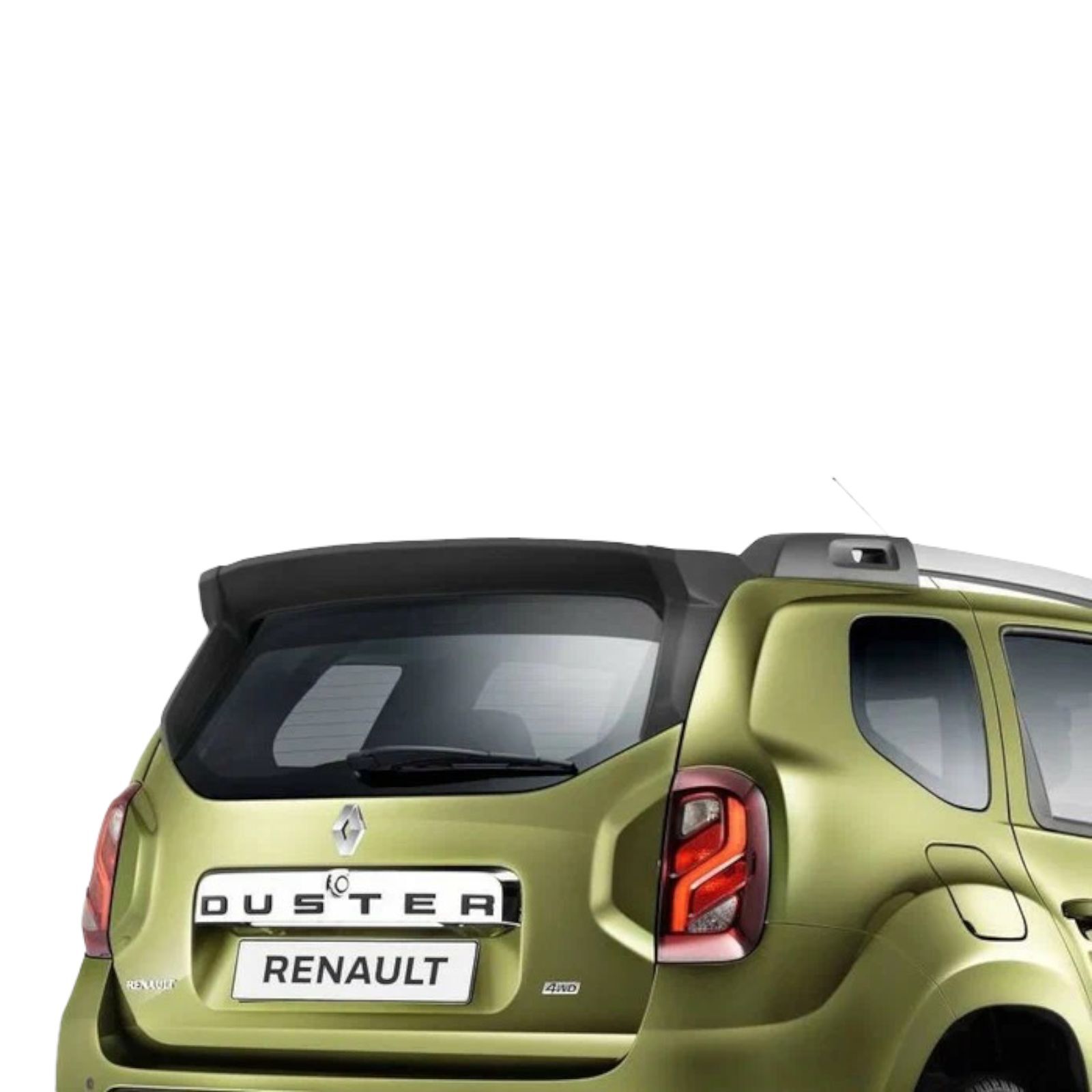 Спойлер для Renault Duster, привлекательный вид и чистое стекло