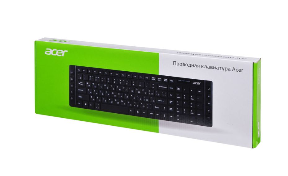 Клавиатура Acer okw010. Клавиатура Acer okw010, черный. Клавиатура проводная Acer okw010. Acer okw010 (zl.kbdee.002).