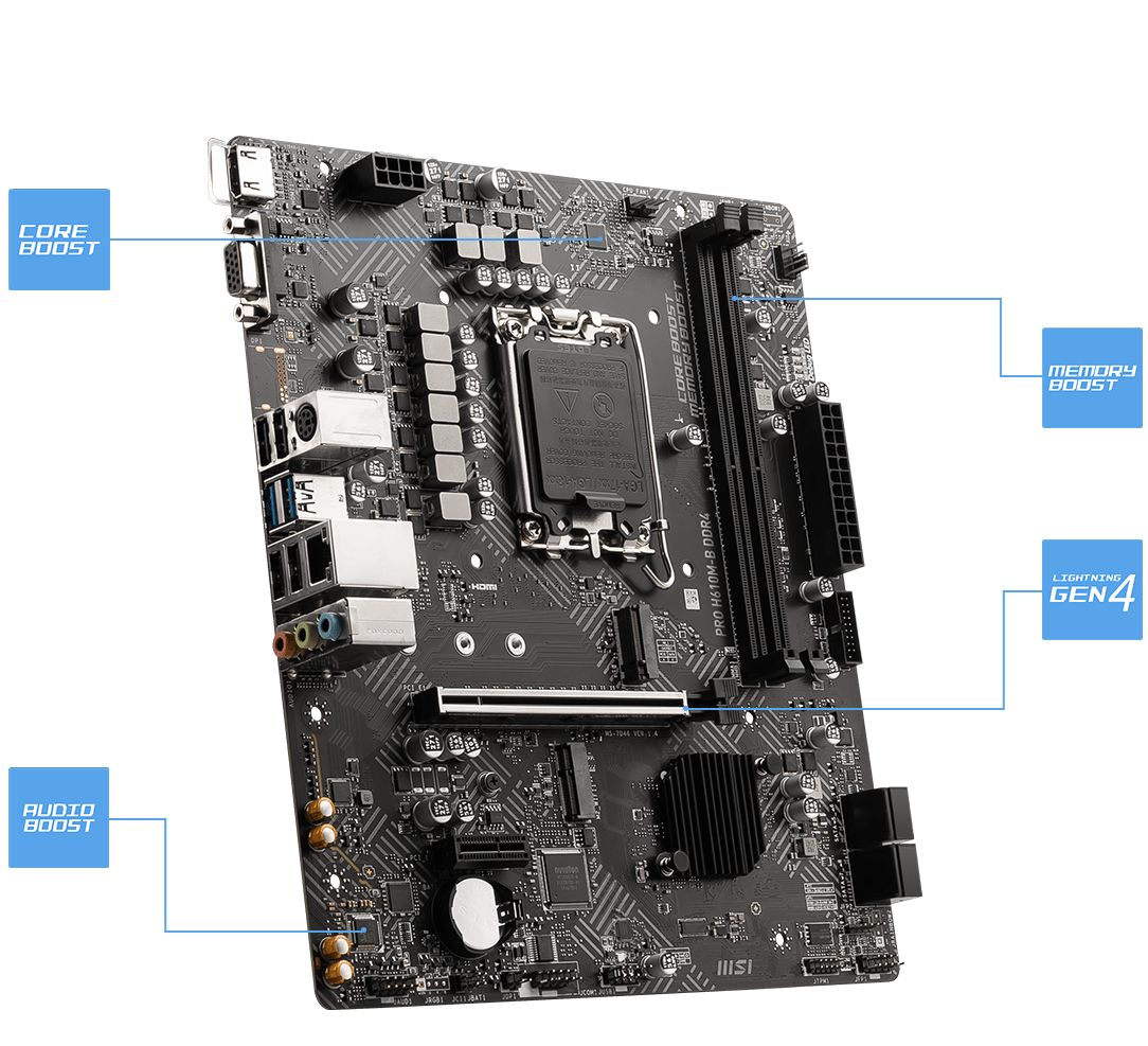 Pro h610m e ddr4