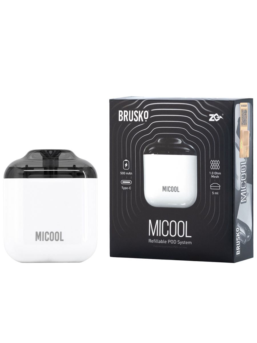 Brusko micool белый. Zq micool. Brusko zq micool pod kit. Brusko micool pod kit. Zq micool pod kit.