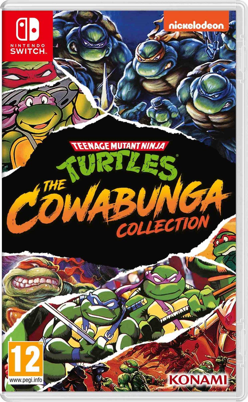 Игра Teenage Mutant Ninja Turtles (Черепашки Ниндзя): The Cowabunga Collection (Nintendo Switch, Английская версия)