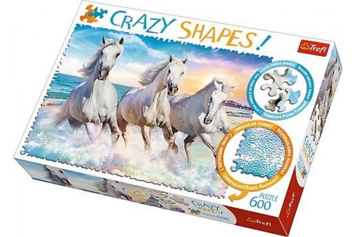 Trefl puzzle. Trefl пазлы Crazy Shapes. Trefl 600. Трефл пазл 600. Пазл 600 Эл. Trefl "Crazy Shapes. Небеса над Парижем".