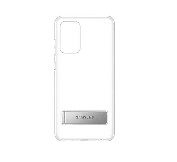 Чехол clear standing. Чехол Samsung Clear standing Cover для Note 20. Прозрачный (EF-jn980ctegru). Чехол-накладка Clear standing Cover. EF-ja525ctegru.