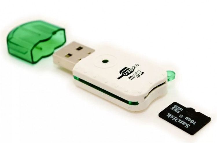 Карта памяти в usb