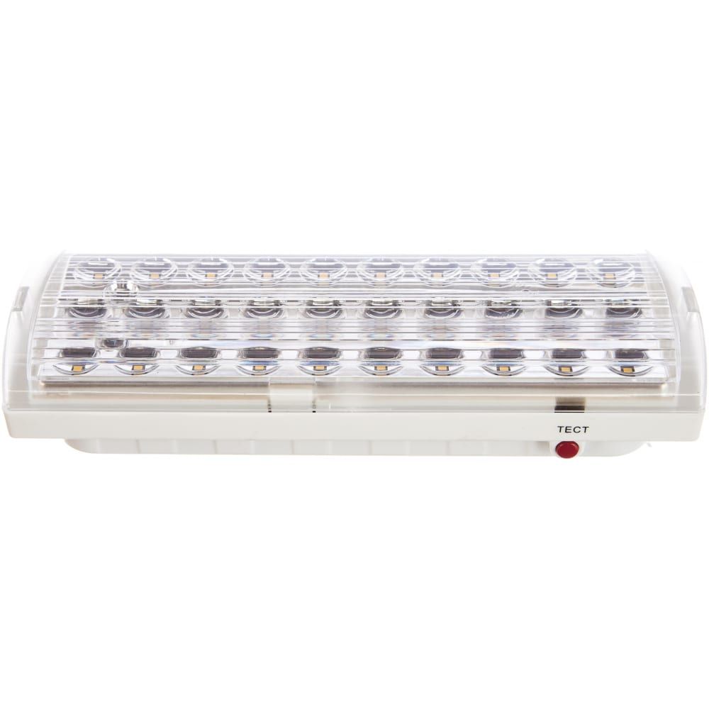 Аварийный аккумуляторный светильник ДПА 2101 4ч 30LED IP20 IEK LDPA0-2101-30-K01 308638