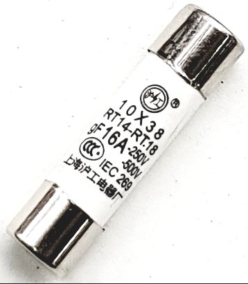 Предохранителькерамический10x38mm16А500V(3штуки)