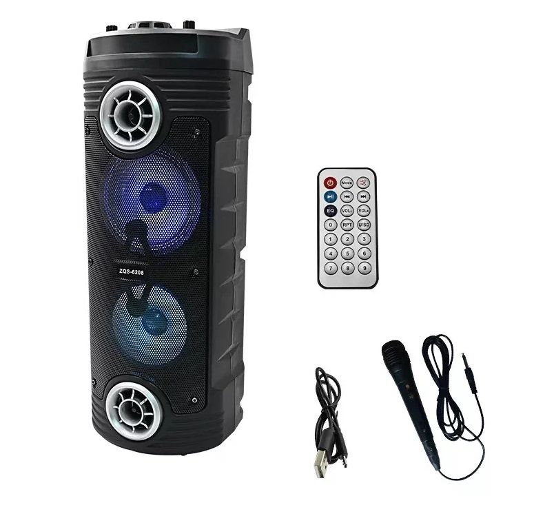 Блютуз Колонка С Микрофоном Для Караоке Купить