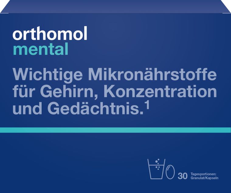 Orthomol Mental / Ортомол Ментал порошок + капсулы (на 30 дней)