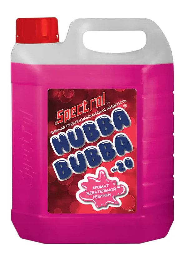 Жидкость стеклоомывателя незамерзающая Hubba Bubba -20С Spectrol 9669, 4л