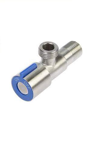 Крансмесителяшаровый1/2"х1/2"ННугловой(синий)TIM