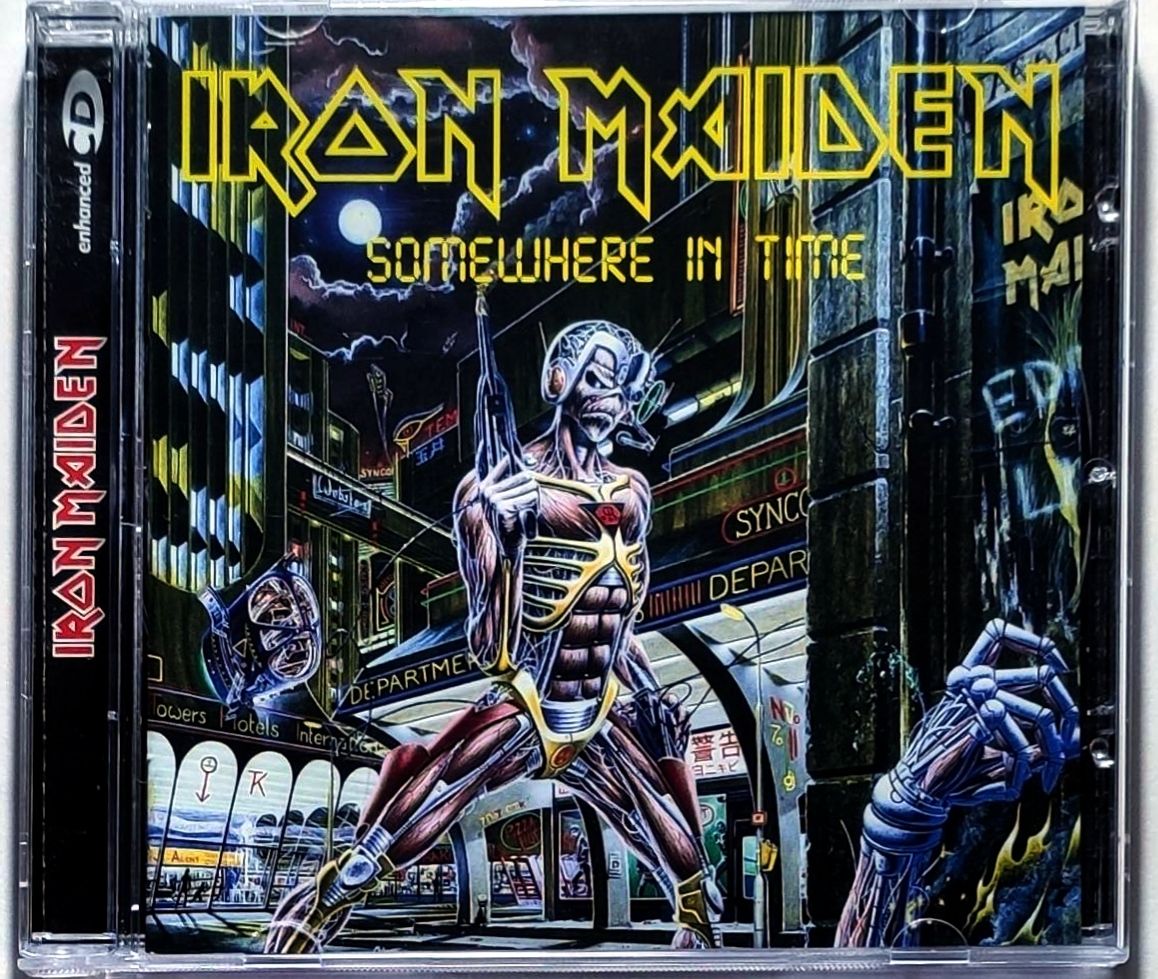 Iron Maiden &quot;<b>Somewhere</b> <b>In</b> <b>Time</b>&quot; CDдиск новый с буклетом произведе...