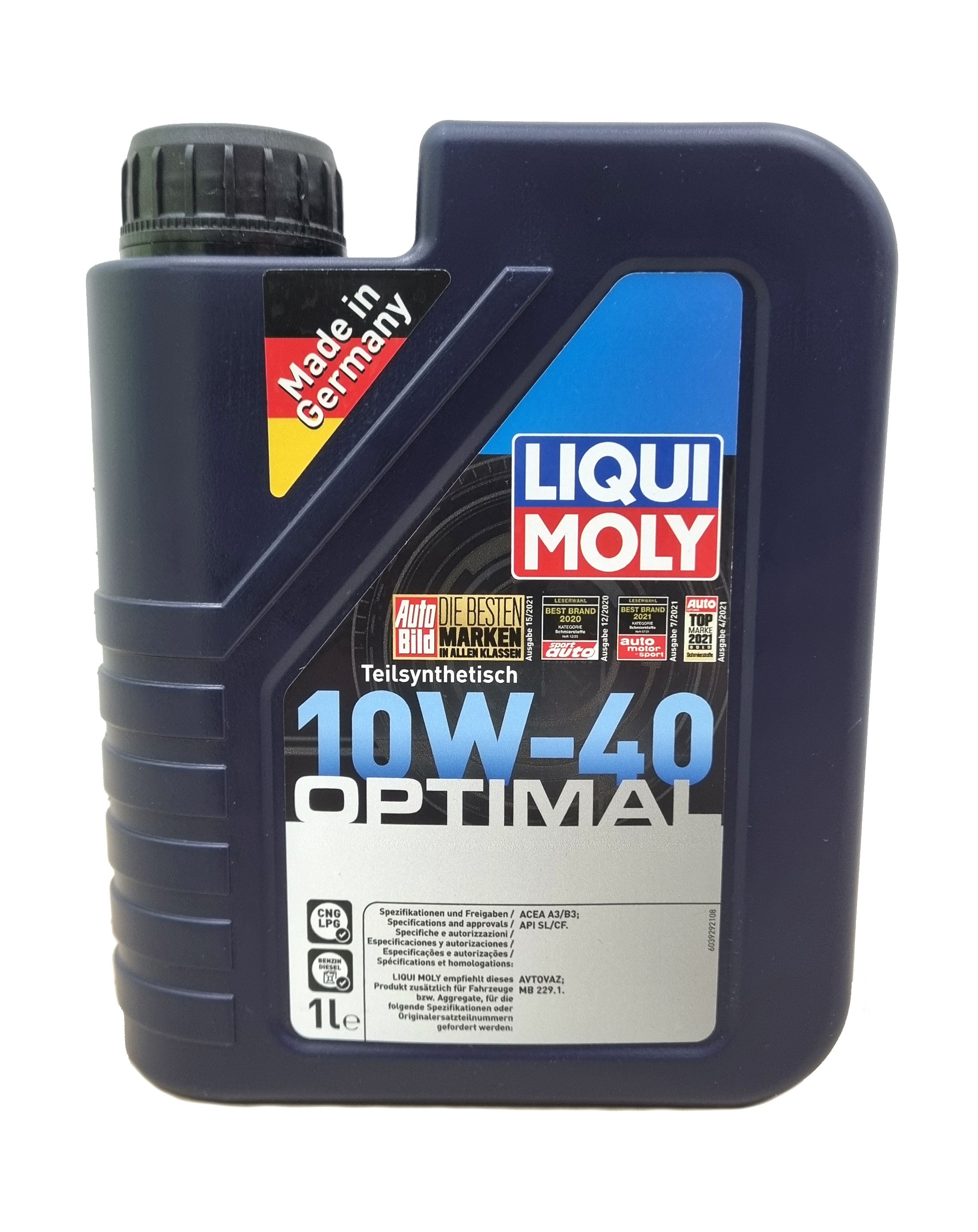 Liqui Moly 5w40 OPTIMAL Synth. OPTIMAL Synth 5w-40.